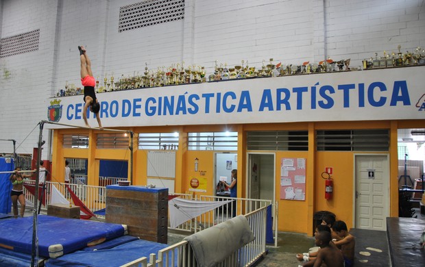 Centro de ginástica de São Caetano (Foto: João Gabriel Rodrigues) Centro de ginástica de São Caetano (Foto: João Gabriel Rodrigues)