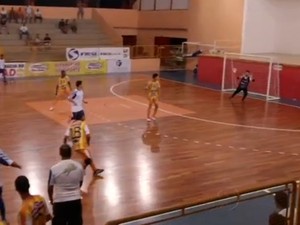 Piraí x Itatiaia Copa Rio Sul de Futsal (Foto: Reprodução/TV Rio Sul)