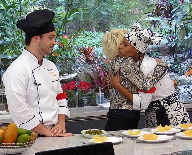 Roberta Rodrigues foi eliminada do Super Chef (Foto: Mais Você/TV Globo)
