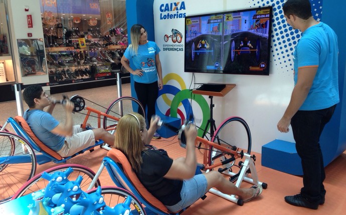 "Experimentando Diferenças" esporte paralímpico Fortaleza (Foto: Divulgação)