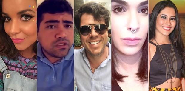 Famosos do snapchat (Foto: Reprodução / Snapchat)