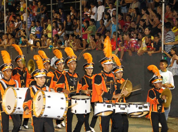 Concurso de fanfarras reúne grupos de diversas cidades. (Foto: Cristino Martins/O Liberal)