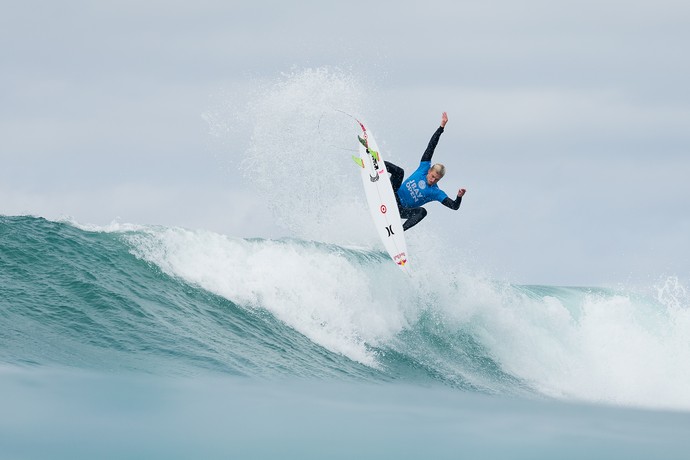 Kolohe Andino em ação na etapa de Jeffreys Bay pelo Mundial de Surfe 2015 (Foto: Divulgação / WSL) Kolohe Andino em ação na etapa de Jeffreys Bay pelo Mundial de Surfe 2015 (Foto: Divulgação / WSL)