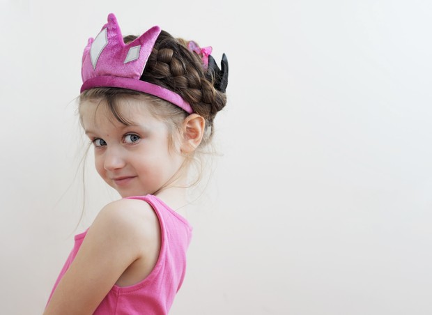 Princesa; criança; menina (Foto: Shutterstock)