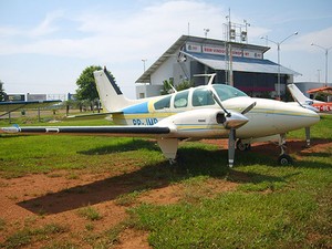 PF apreendeu aeronaves durante operação contra tráfico internacional de drogas. (Foto: Assessoria/ PF-MT)