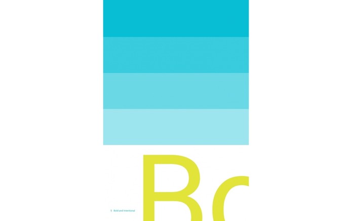 Quinto princípio do Material Design: Content is bold, graphic, and intentional (Foto: Reprodução/Google).