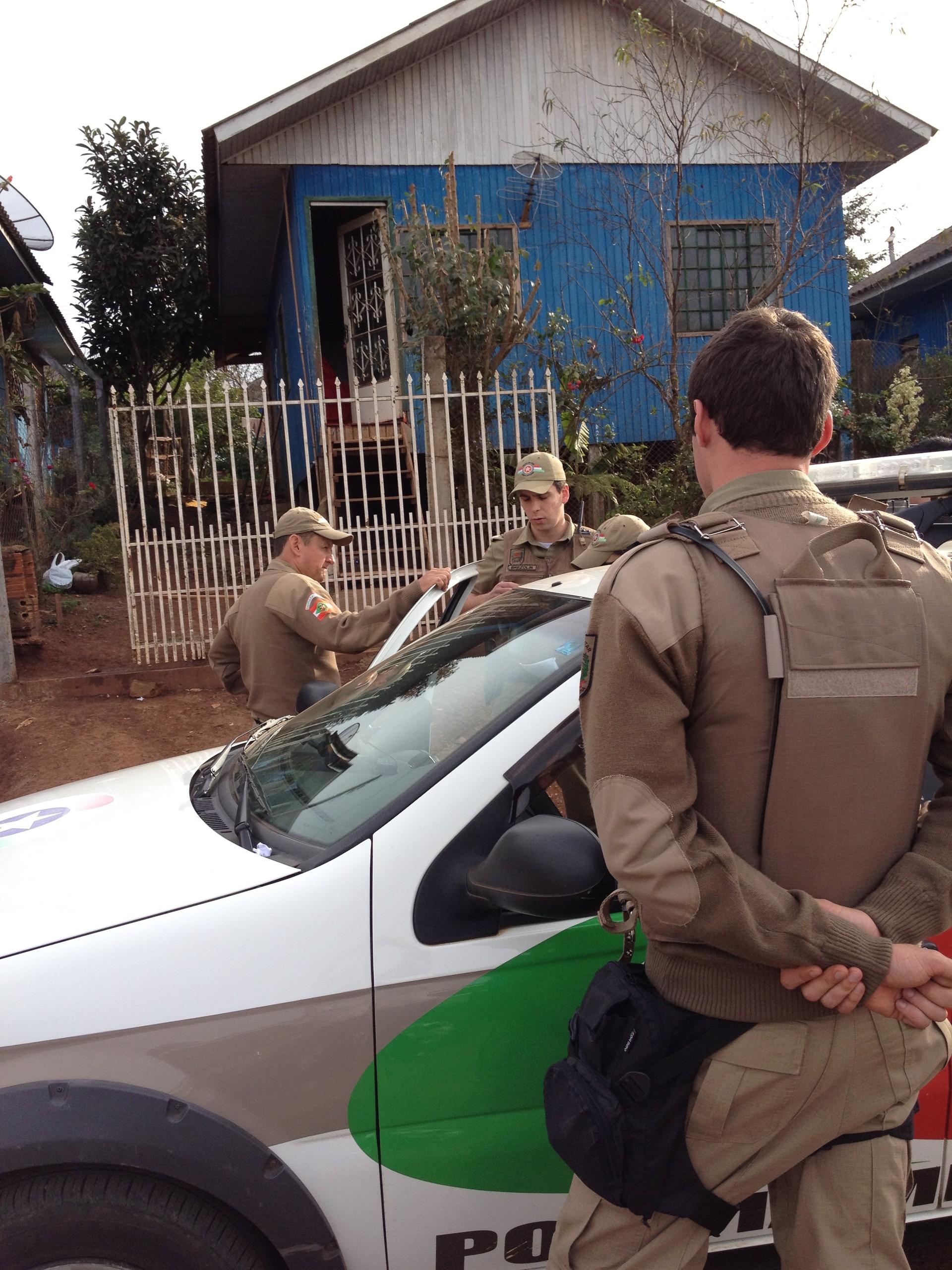 Mulheres foram assassinadas em Chapecó (Foto: Vanessa Nora/RBS TV)