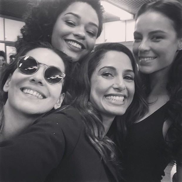 Tainá Muller, Juliana Alves, Camila Pitanga e Paolla Oliveira (Foto: Reprodução / Instagram)