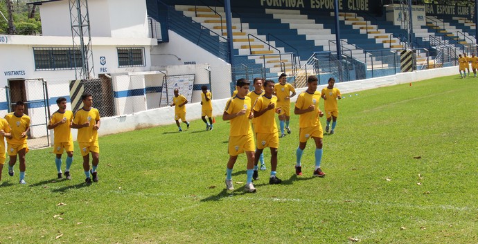 Formiga treino Segunda Divisão Mineiro (Foto: Divulgação/Formiga Esporte Clube)