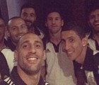 Seleção da Argentina chega a São Paulo 
para as oitavas (Reprodução/Instagram)
