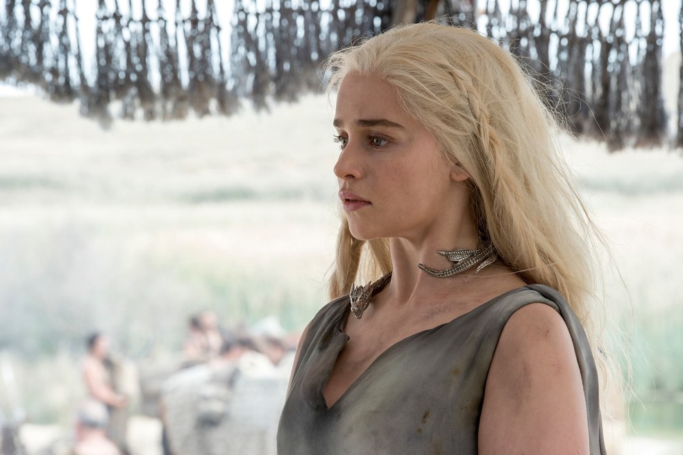 Emilia Clarke como Daenerys Targaryen (Foto: Macall B. Polay/HBO/Divulgação)