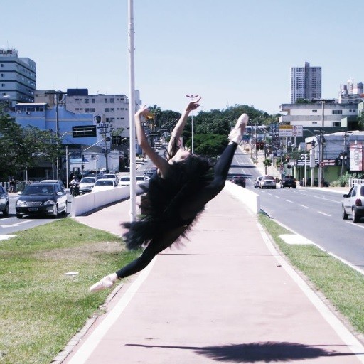 A leveza do balé clássico. (Foto: Gabriel D'Alexandria)