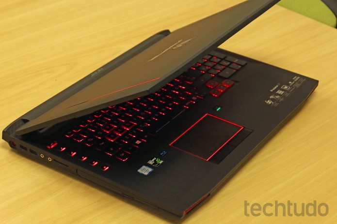 Acer Predator 17 (Foto: Caio Bersot/TechTudo)