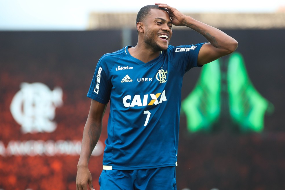 Marcelo Cirino está mais perto de defender o Internacional (Foto: Gilvan de Souza/Divulgação Flamengo)