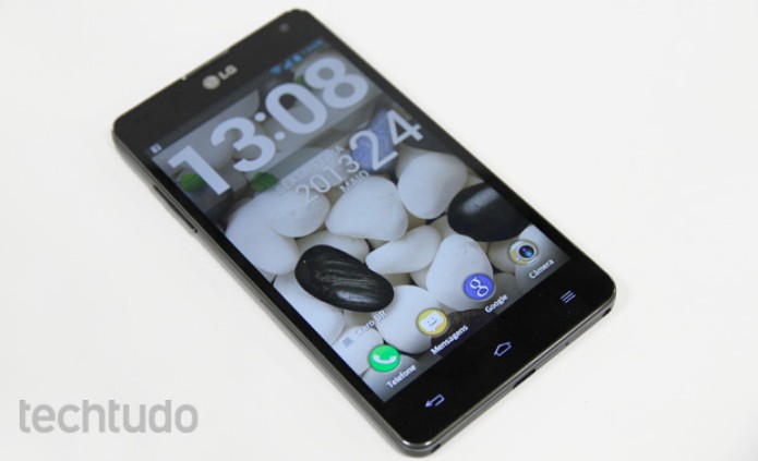 LG Optimus G foi lançado lá fora em 2012, mas só chegou ao Brasil em abril (Foto: Elson de Souza/TechTudo) LG Optimus G foi lançado lá fora em 2012, mas só chegou ao Brasil em abril (Foto: Elson de Souza/TechTudo)
