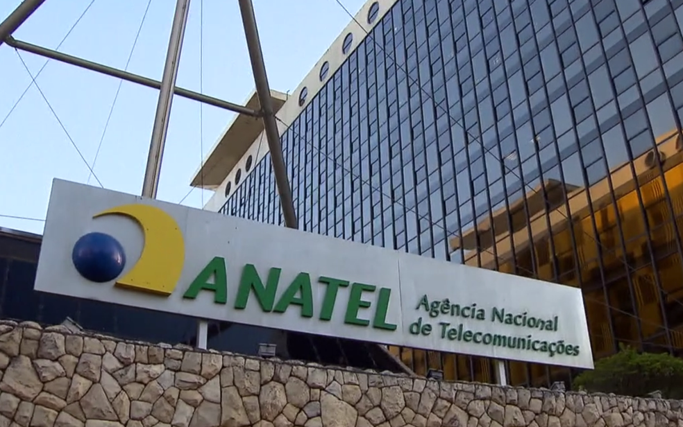 Fachada da sede da Agência Nacional de Telecomunicações (Anatel) no Rio de Janeiro (Foto: TV Globo/Reprodução)