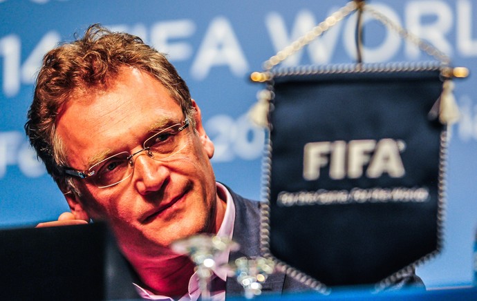 Valcke volta ao Brasil para visitas a SP, Curitiba, Cuiabá e Fortaleza.