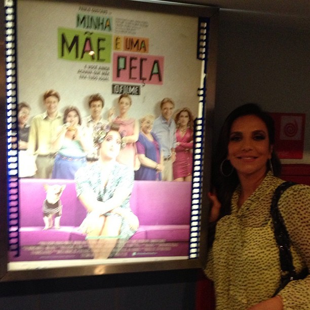 Ivete Sangalo em cinema (Foto: Instagram/ Reprodução)