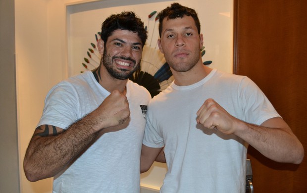 Viscardi Andrade e Marcus Maluco MMA (Foto: Ivan Raupp)