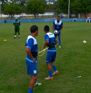 Treino Altos (Foto: TV Clube) Treino Altos (Foto: TV Clube)