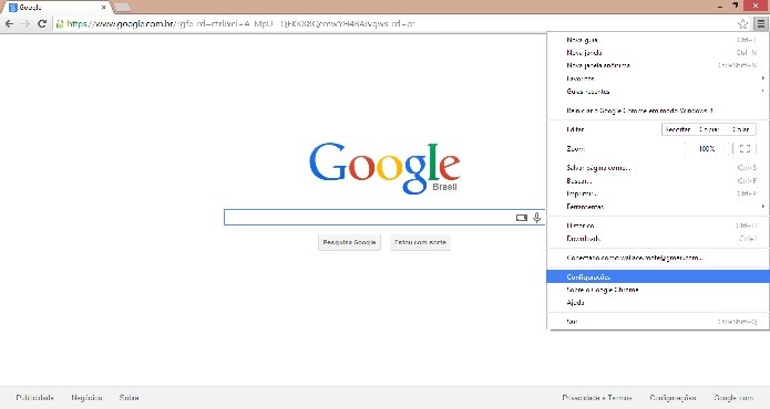 Como ajustar a janela do Google Chrome?