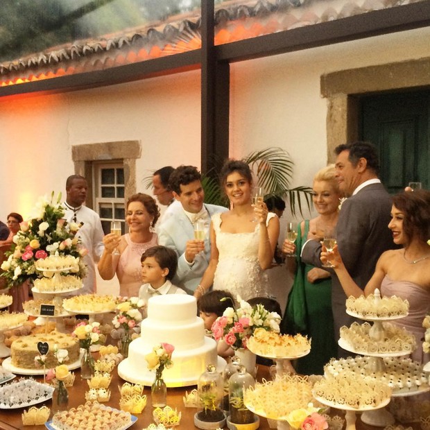 Casamento Sophie Charlotte e Daniel de Oliveira (Foto: Reprodução/ Instagram)