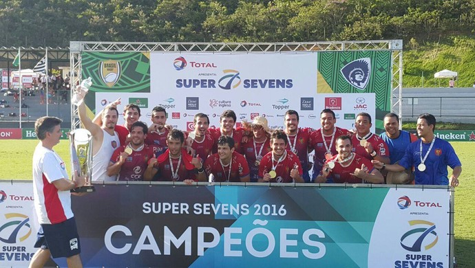 São José campeão brasileiro rugby sevens (Foto: Divulgação/CBRu)