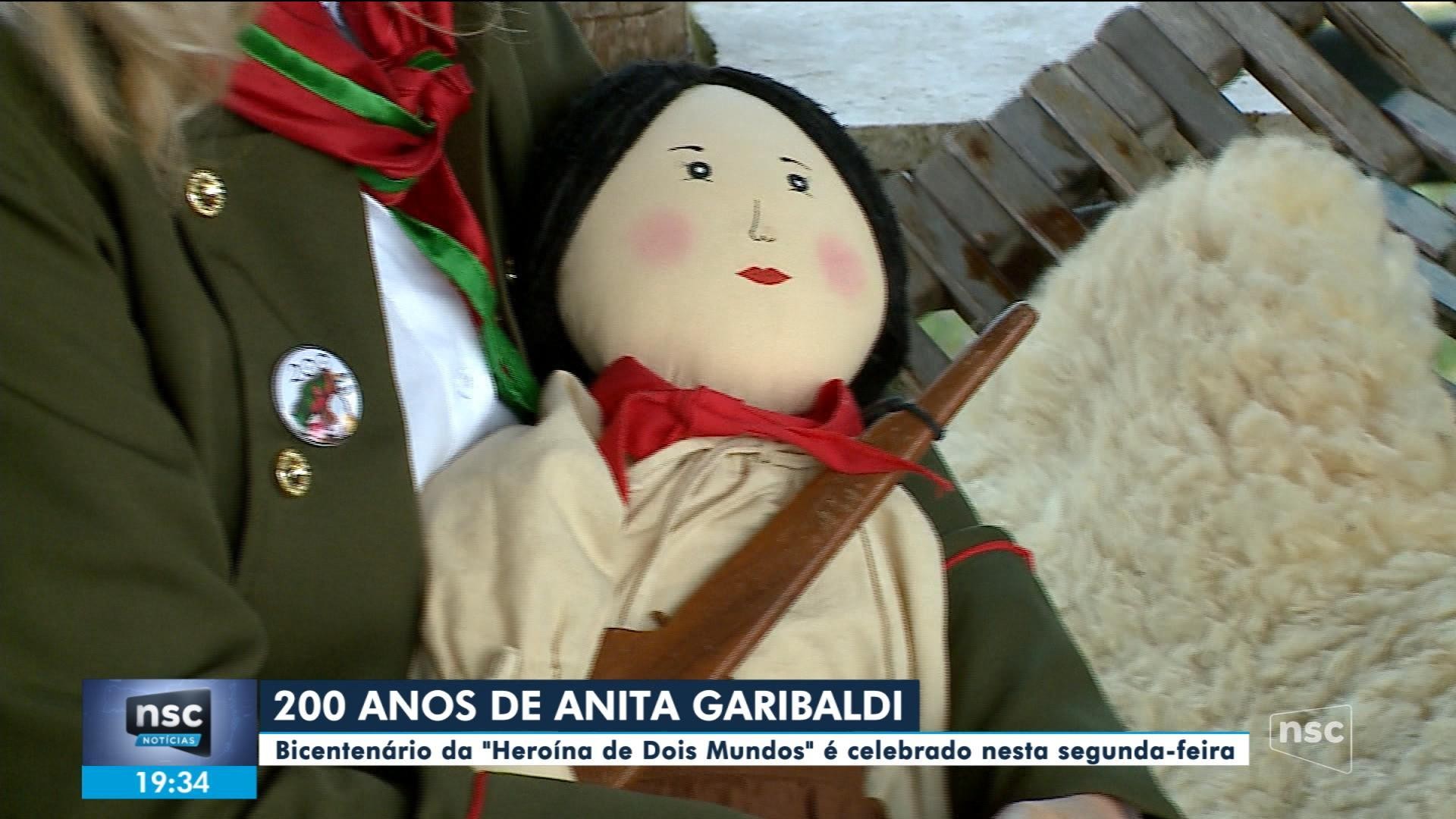 VÍDEOS: 200 anos de Anita Garibaldi | Santa Catarina | G1