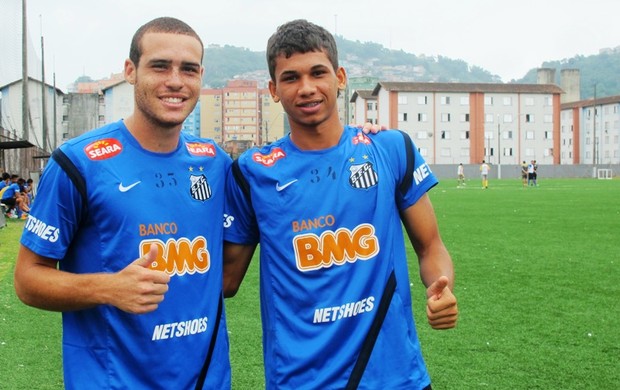 Pedro Castro e Leandrinho (Foto: Lincoln Chaves / Globoesporte.com)
