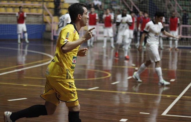 Rio Preto Futsal, de Magnun, pela Liga Paulista (Foto: Rainier Moura / Assessiva)