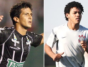 Montagem, Aloisio e Romarinho (Foto: Editoria de Arte / Globoesporte.com)