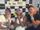 Neymar posta foto com Buchecha e brinca: 'Eu sou Hot'