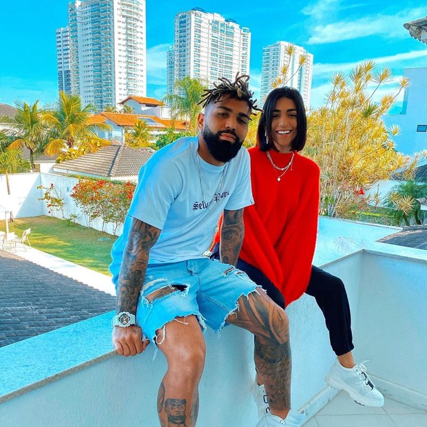 Gabigol e Dhiovanna Barbosa (Foto: Reprodução/Instagram) Gabigol e Dhiovanna Barbosa (Foto: Reprodução/Instagram)