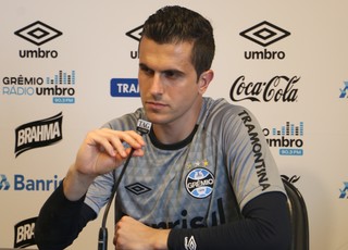 Marcelo Grohe Grêmio (Foto: Eduardo Moura/GloboEsporte.com)