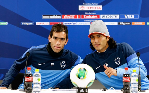  César Delgado e Aldo de Nigris Monterrey (Foto: Getty Images)