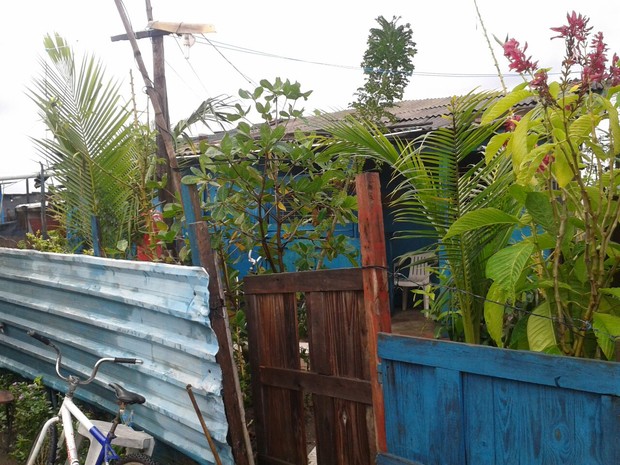 Casa onde criança foi morta pelo irmão, em Jaqboatão dos Guararapes, no Grande Recife (Foto: Danilo Cesar/ TV Globo)