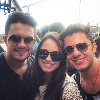 Vitor Leonardo com Allana e Cristiano - victor_leonardo_com_allana_e_cristiano