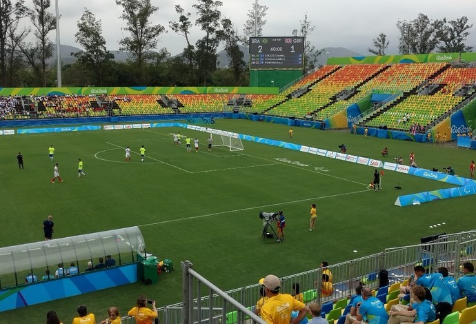 Brasil x Grã-Bretanha Futebol de 7 Paralimpíada (Foto: Reprodução/Instagram)