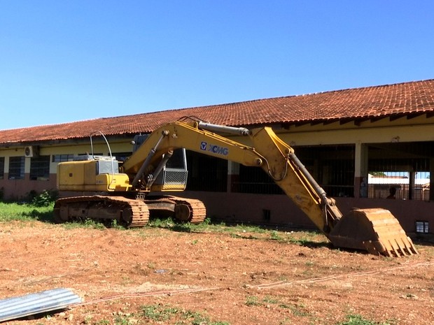 Fraudes ocorriam em licitações de obras de escolas estaduais em Mato Grosso (Foto: Reprodução/TVCA)