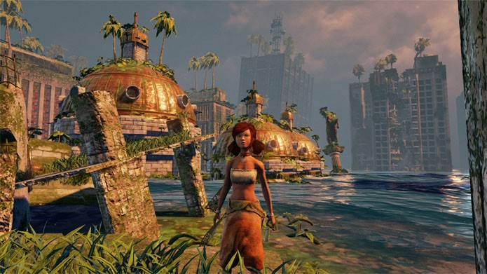 Explore a cidade (Foto: Divulgação/Uppercut Games)