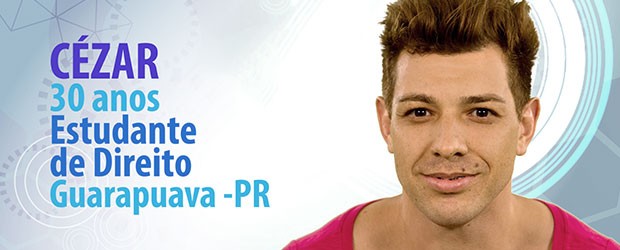 [Festa estranha com gente esquisita] Divulgado os participantes do BBB15 Bbb15-620x250_cezar