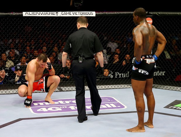 Gian Villante x Ovince Saint Preux UFC 159 (Foto: Getty Images)