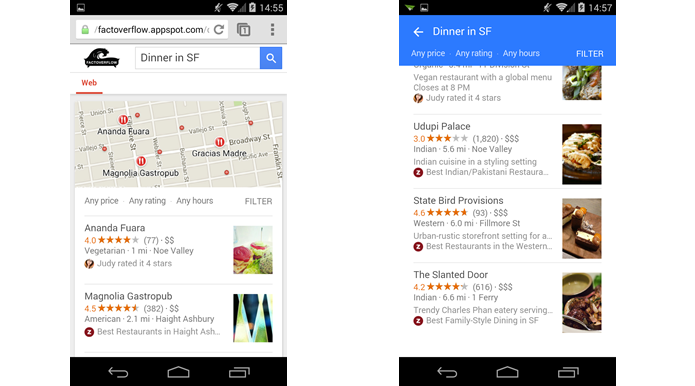 Buscas do Google começam a adotar Material Design no celular (Foto: Reprodução/Android Police)