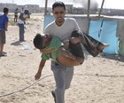 Israel deixará de atacar Gaza por 5 h nesta quinta (Mohammed Talatene/Reuters)