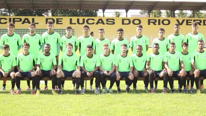 Luverdense sub-19 Copa São Paulo 2015 (Foto: Assessoria/Luverdense Esporte Clube)