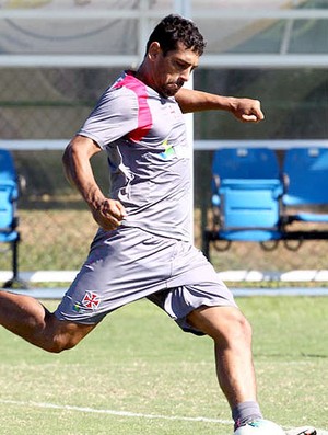 Diego Souza no treino do Vasco (Foto: Marcelo Sadio / Site Oficial do Vasco da Gama)