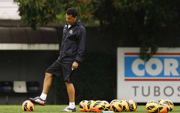 Claudinei Oliveira, treinador do Santos (Foto: Ricardo Saibun/Divulgação Santos FC)
