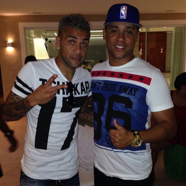 Daniel Alves e Igor Mendes (Foto: Reprodução/Instagram)