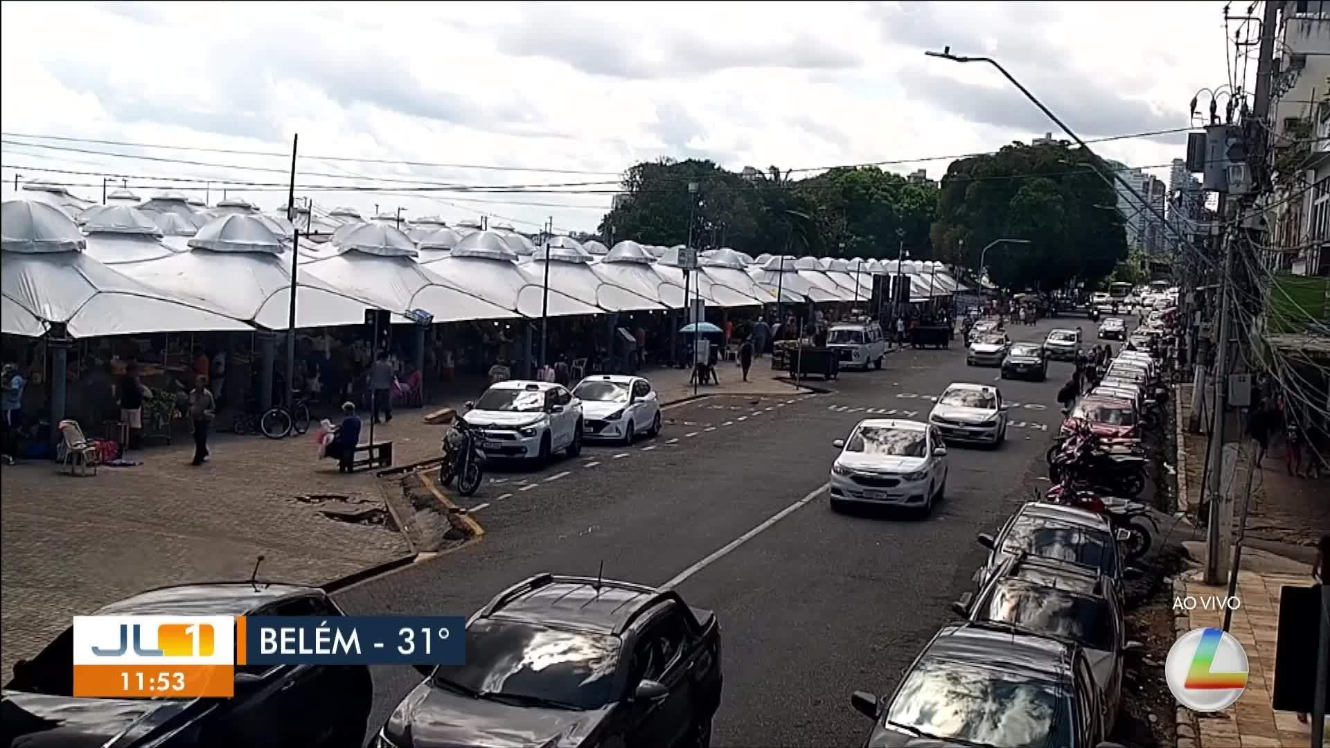 Trânsito e ocorrências marcam a movimentação em Belém nesta segunda-feira​‌​