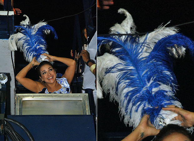 Daniela Mercury no carnaval de Salvador de 2014 (Foto: Marcelo Machado/Ag Haack)